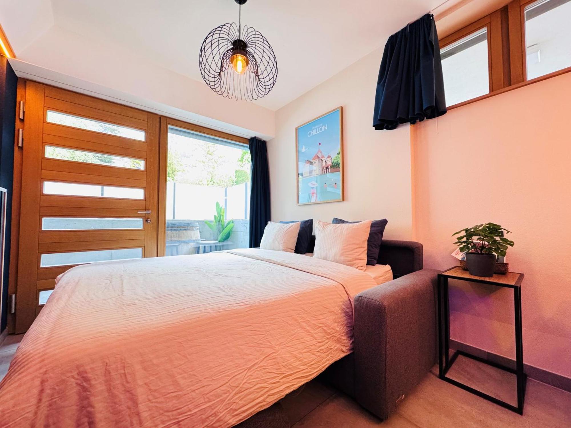 Close To & Chillon Castle, New & Comfortable Apartamento Veytaux